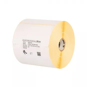 Etiqueta de impresora Zebra 3002066 blanca etiqueta de impresora autoadhesiva