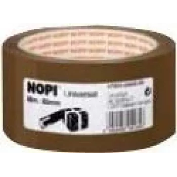 Cinta adhesiva de embalaje Tesa NOPI Universal 66 m × 50 mm, marrón, modelo 57953-00000-00