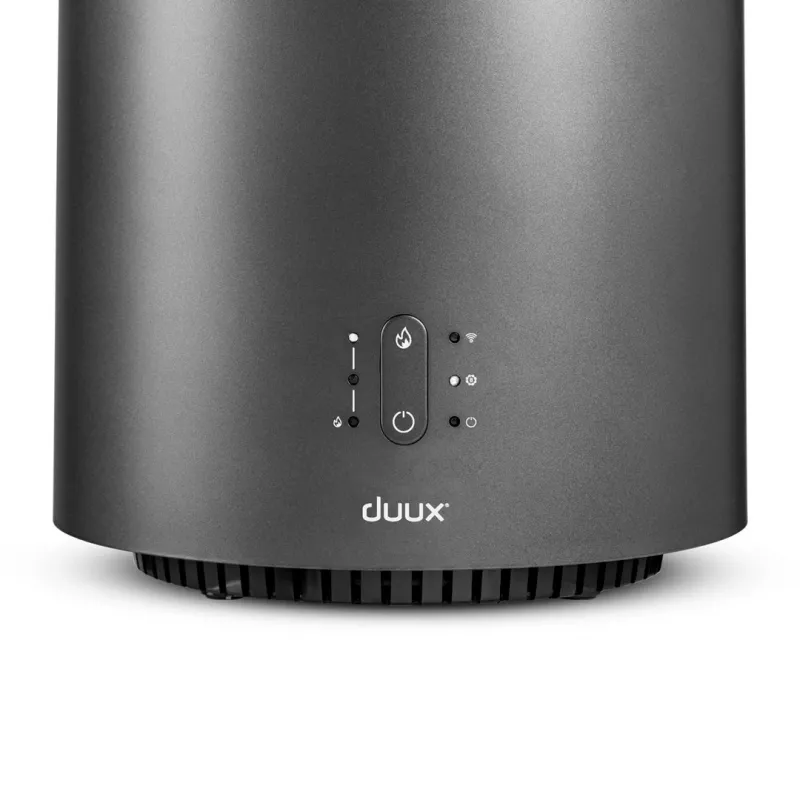 Ventilador y calefacción eléctrica para interiores Duux Threesixty 2 Gris 1800 W
