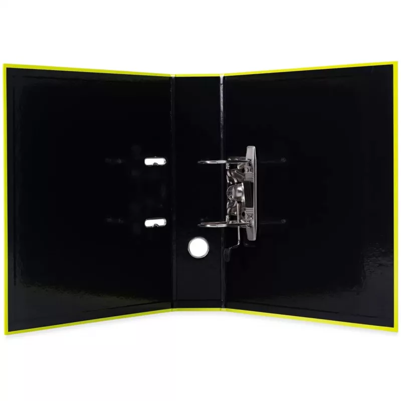 Archivador de anillas HERMA 20063 A4 Amarillo anilla redonda 70 mm almacenamiento