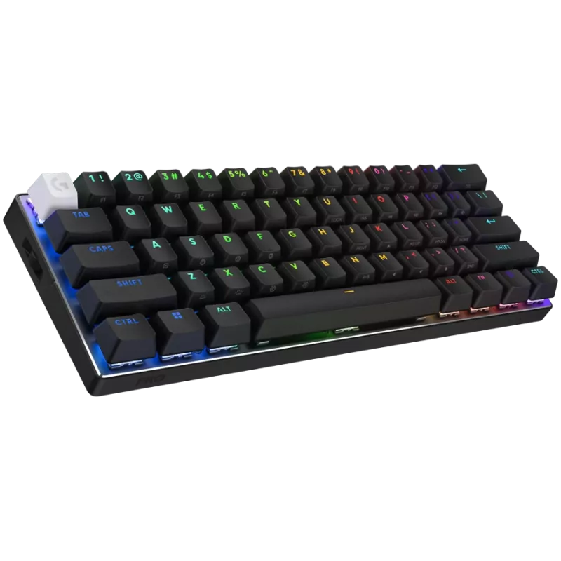 Teclado gaming inalámbrico LOGITECH PRO X 60 LIGHTSPEED (táctil) - NEGRO - PAN - 2,4 GHZ/BT - EMEA28i-935 - INTERRUPTOR TÁCTIL