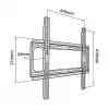 Soporte de pared para TV TB-450 hasta 65