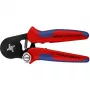 Alicate de crimpar autoajustable 97 53 04 SB (rojo/azul, para terminales de cable)