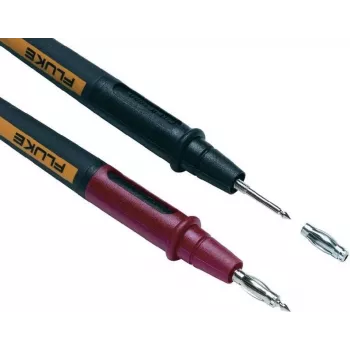 Fluke TL175E - cable de prueba - CAT II, CAT III, CAT IV - 4 mm - 1,9 cm - EN61010-031 - Fluke 110 Plus - 113 - 114 - 115 - 116 - 117 - 175 - 177 - 179 True RMS - 190-062/S - 190-102 - 190