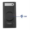 Akyga AK-BC-05 Carcasa para power bank 37000 mAh, 12x 18650, 22,5W, Qi, USB-C, 2x USB-A, Lightning
