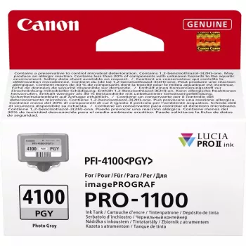 Cartucho de tinta Canon LUCIA PRO II 1 ud. original rendimiento estándar fotogris