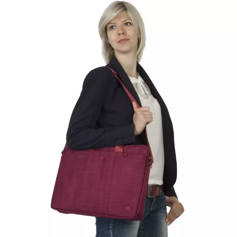 Maletín Rivacase 8335 39,6 cm (15,6 inch) Rojo