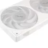 Ventilador de caja AKASA Vegas A36 ARGB, 360 mm, blanco