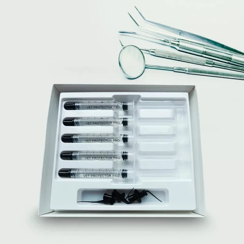 Gel de higiene bucal JM Sante Vet Protector — para boca y encías, higiene bucal veterinaria