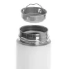 Adler | Botella isotérmica | AD 4506w | Material acero inoxidable/silicona | Blanco