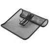 Forpus FO30565 Soporte para calendario de escritorio, metal perforado, negro