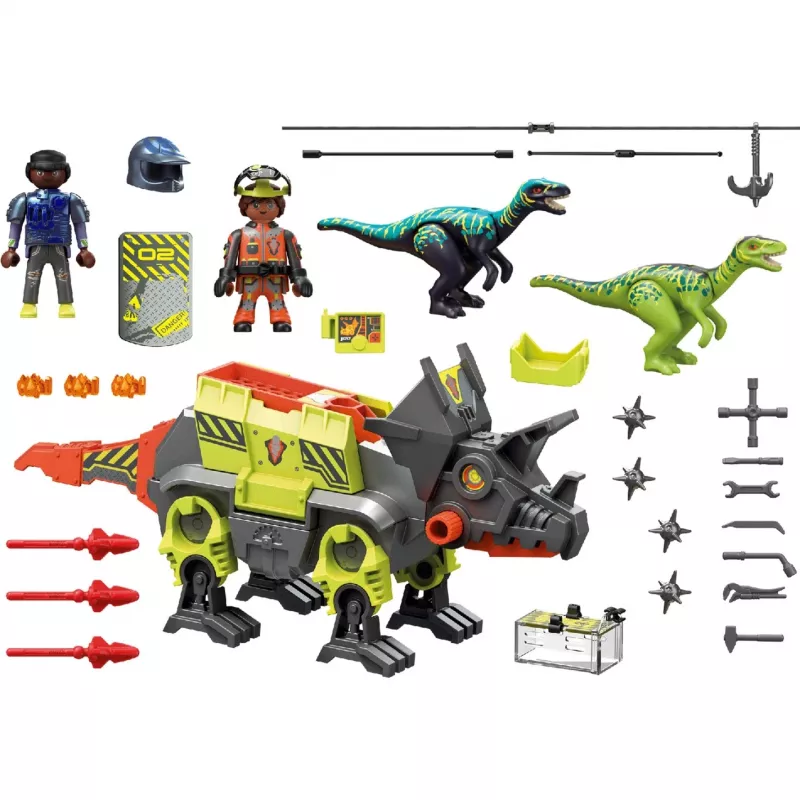 70928 Dino Rise Robo-Dino máquina de combate, juguete de construcción