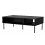 Mesa/banco Cama PALAZZO BIS 110x60x40 negro mate