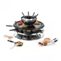 Unold 48726 Raclette-Grill para 8 personas 1300 W Negro, Acero inoxidable