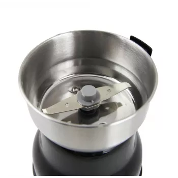 Molino de café de cuchillas Esperanza EKC002K – 160 W, capacidad 50 g, ajustes regulables, negro