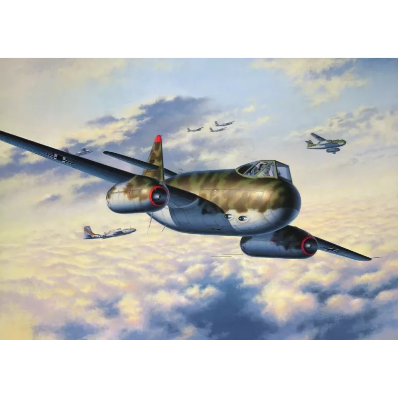 Maqueta de plástico avión REVELL Messerschmitt P.1099A-P-SER escala 1/72