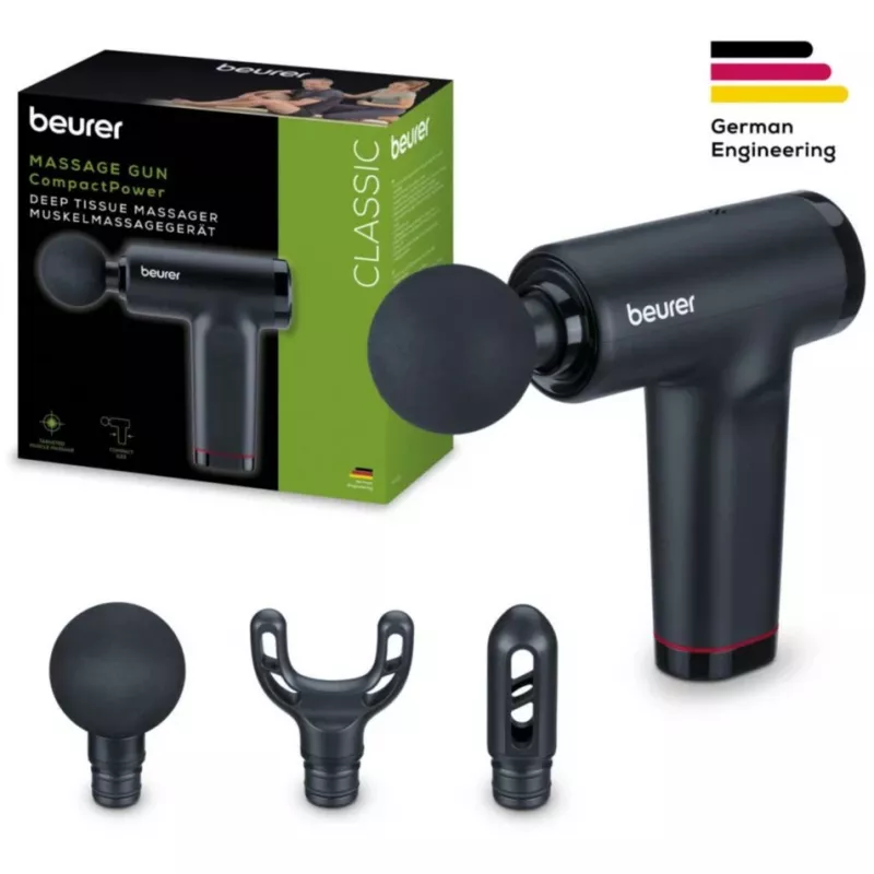 Masajeador de mano Beurer MG 89 Compact Power Trigger Point – negro