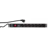 Protección contra sobretensiones LogiLink PDU7C01 negro 7 salidas de CA 230 V 2 m