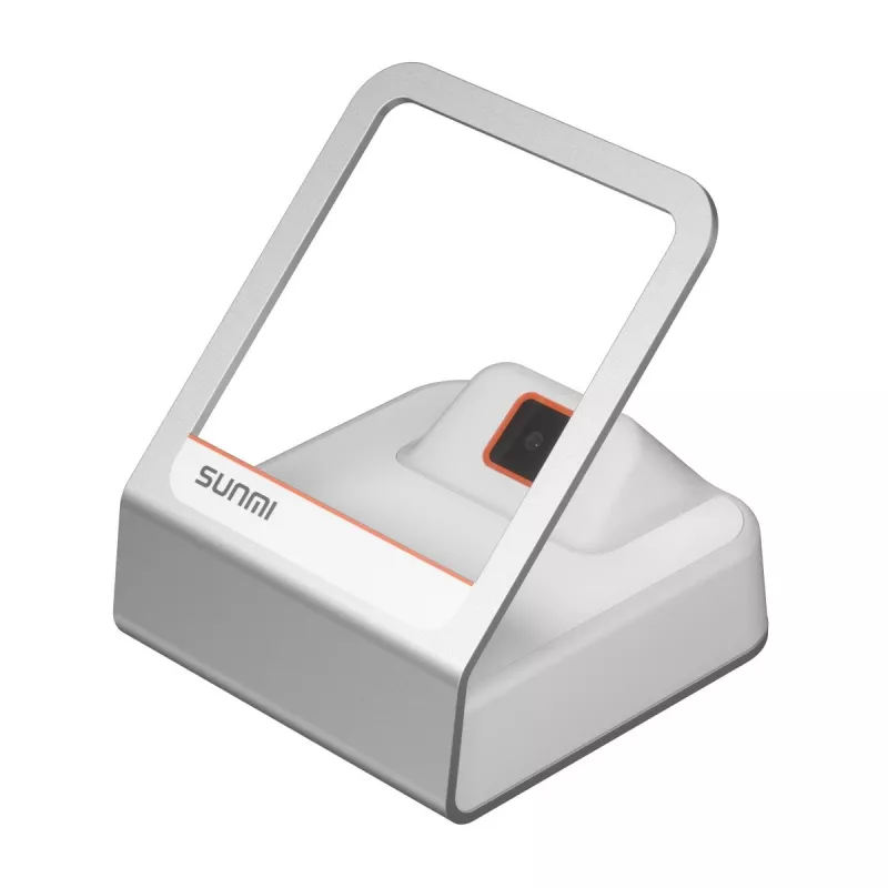 Lector de códigos de mano SUNMI Blink 2 USB-A blanco – escáner de códigos de barras, conexión USB-A, portátil