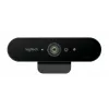 Logitech BRIO 4K Ultra HD Pro webcam 960-001106, 4096x2160, HDR, RightLight 3, zoom digital 5x, autoenfoque, USB 3.0 (USB-C), negra