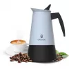Piccolina 600, cafetera azul claro/negro, 300 ml | 6 tazas