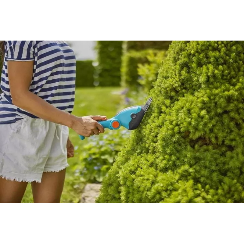 Tijera cortacésped a batería Gardena 9888-20 8 cm 3,6 V litio-ion turquesa