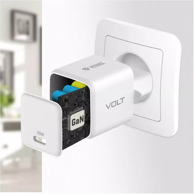 Fuente de alimentación USB-C YENKEE YAC G20 20W 3A Power Delivery