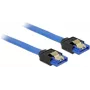 Cable SATA DeLOCK 84981 1 m SATA 7-pin negro azul