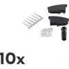 Conector de hilo ShiverPeaks BS72020-SET10 TAE N negro