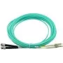 Cable de fibra óptica BlueOptics SFP3133EU2MK 2 m LC ST OM3 color aqua (SFP3133EU2MK)