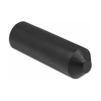 Tapa protectora para cables DeLOCK 19841 negra 2 uds.