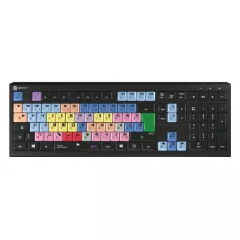 Logickeyboard LKB-MCOM4-A2PC-FR teclado USB AZERTY francés negro (LKB-MCOM4-A2PC-FR)