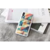 Funda protectora iKins para iPhone XS/S Mosaik blanco