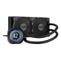 Refrigeración líquida todo en uno Corsair Nautilus 240 RS LCD 12 cm Negro