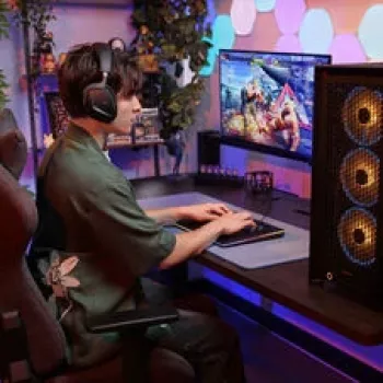 Auriculares gaming inalámbricos CORSAIR VOID V2 MAX — Carbon, iluminación RGB, 7.1 Surround