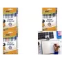 Bolígrafo de palanca BIC 516354 colores surtidos punta media 10 uds.