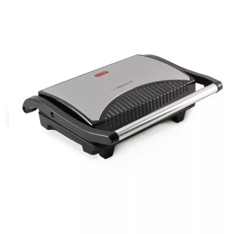 Esperanza EKG006 parrilla eléctrica 750W acero inoxidable/negro