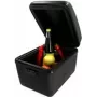 Caja portaequipajes para bicicleta FISCHER 50396 negra — montaje y desmontaje sencillos