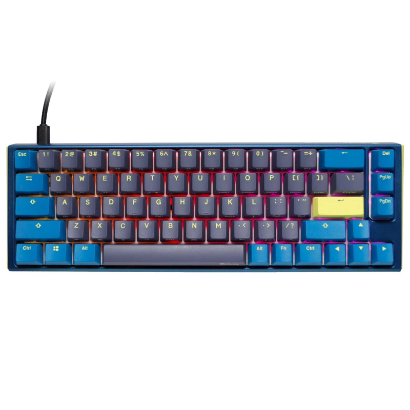Teclado gaming Ducky One 3 SF DayBreak USB inglés US negro azul