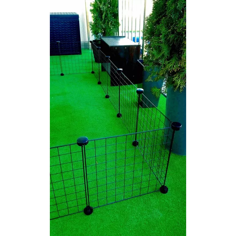 Parque modular para perros C&C 180x75 cm