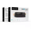 Sintonizador mini DVB-T2 H.265 HEVC KRUGER & MATZ KM9998, 470–862 MHz, 1 sintonizador, HDMI, USB, 720p
