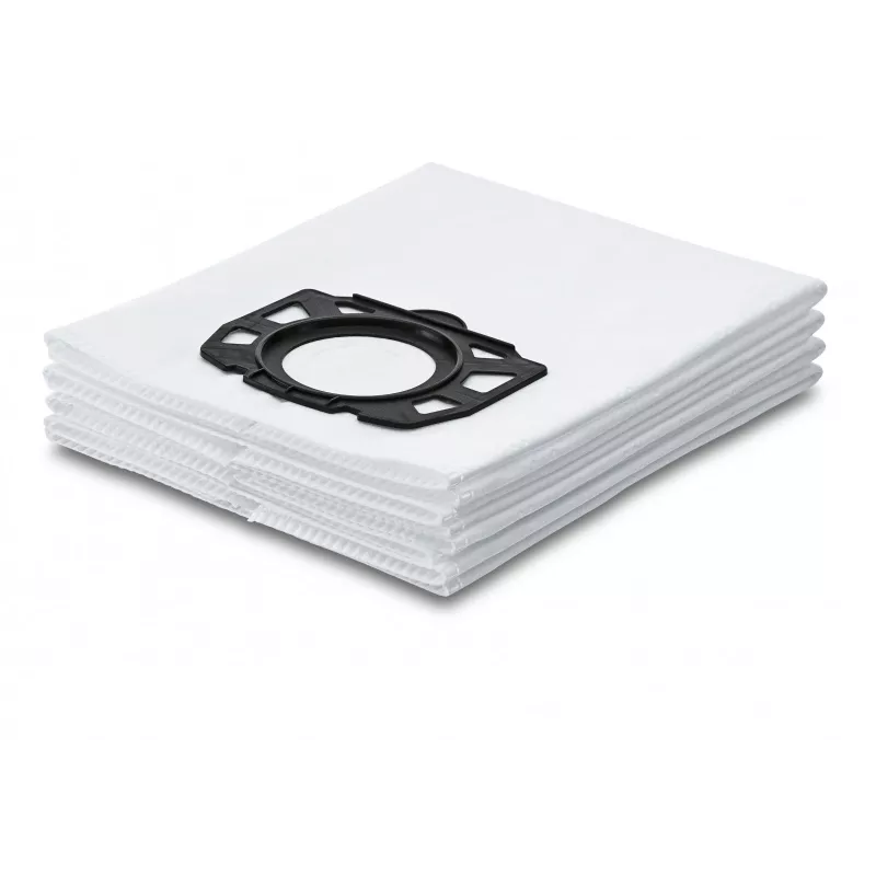 Karcher Bolsas filtrantes para aspiradores de agua y polvo MV4 20L, pack de 4