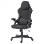 Silla gaming Deltaco DC130 Soft Woven Mesh negra (GAM-180)