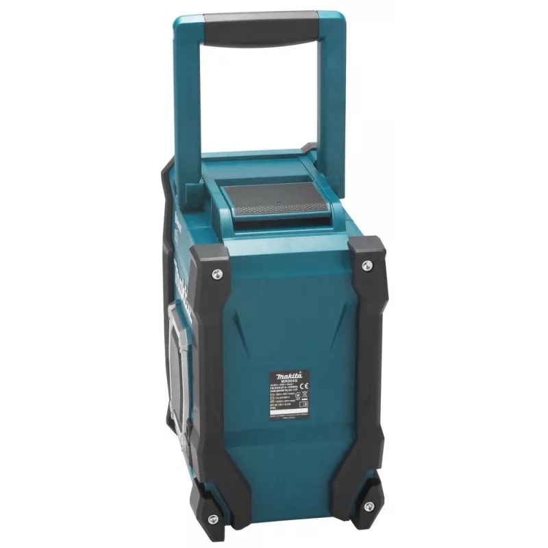 Radio Makita MR004G para obra analógica y digital negra, verde