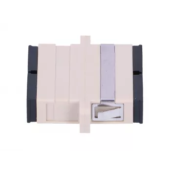 Adaptador de fibra óptica Extralink SC/UPC multimodo dúplex, hembra–hembra, gris