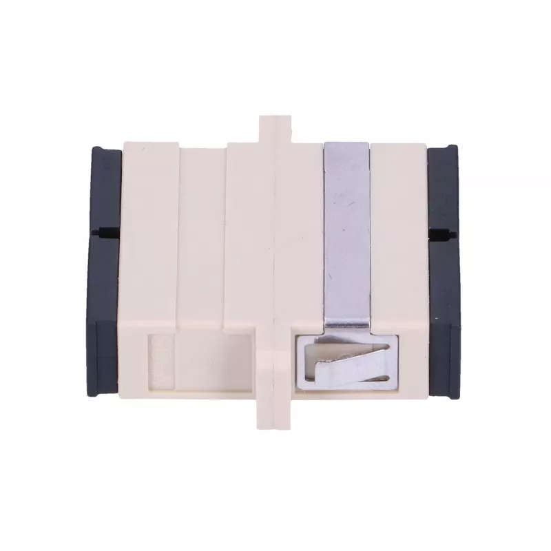 Adaptador de fibra óptica Extralink SC/UPC multimodo dúplex, hembra–hembra, gris