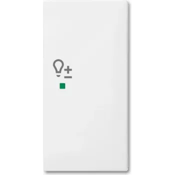 Busch-Jaeger 2CKA006220A0367 Placa de cubierta para soporte y caja de sensor blanco (2CKA006220A0367)