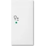 Busch-Jaeger 2CKA006220A0367 Placa de cubierta para soporte y caja de sensor blanco (2CKA006220A0367)
