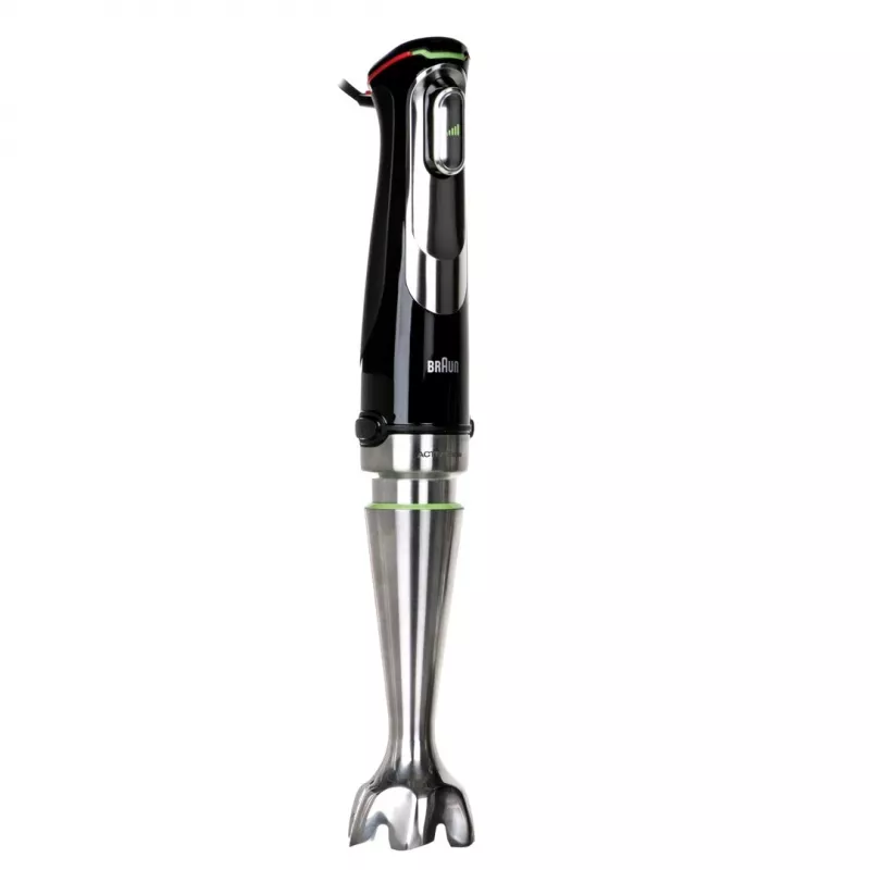 Batidora de mano Braun MultiQuick 9 MQ9138XI 0,6 L 1200 W negra, acero inoxidable