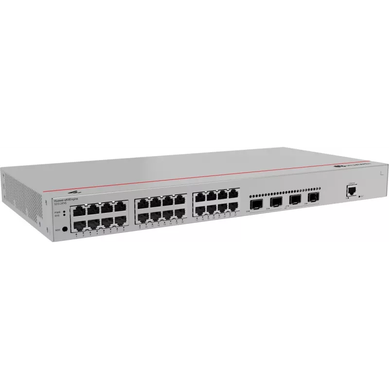 HUAWEI eKit S310 Series S310-24T4S Switch gestionado L2+ Gigabit Ethernet (10/100/1000) 1U Gris